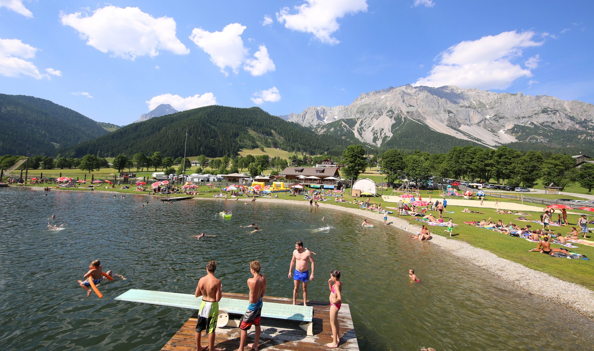 Badesee Ramsau Beach 01