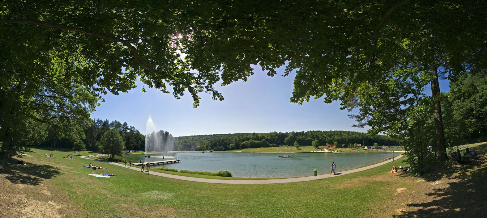 Badesee Ritzing, der Sonnensee im Mittelburgenland