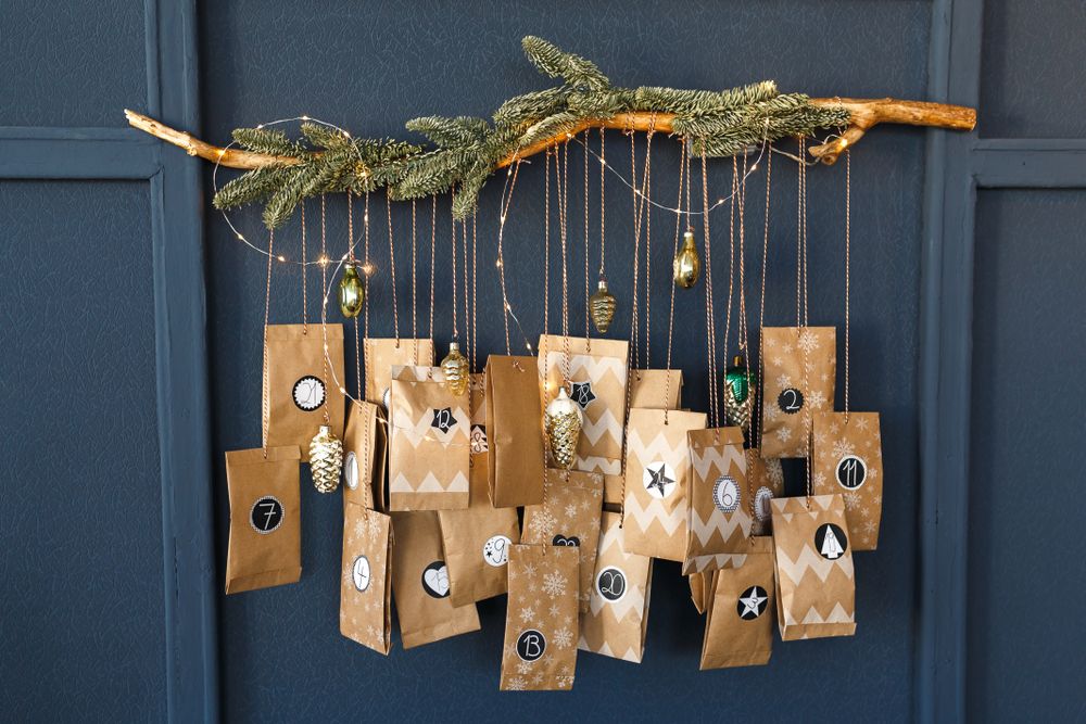 adventskalender basteln für kinder ideen diy