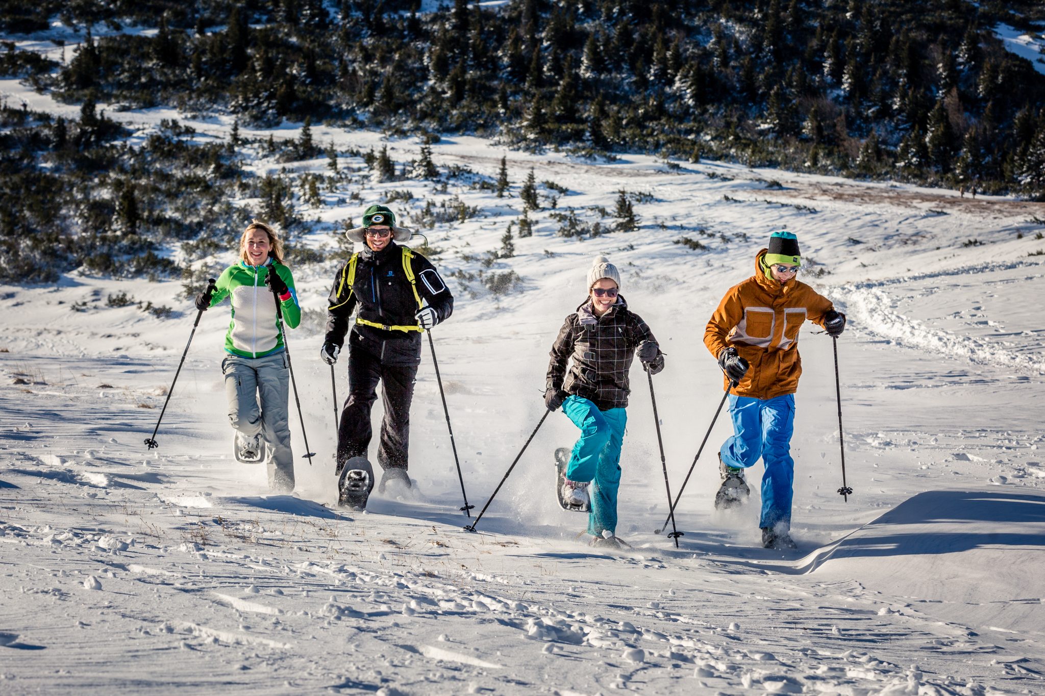 Winter Rax-Seilbahn-5 Schneeschuhwandern