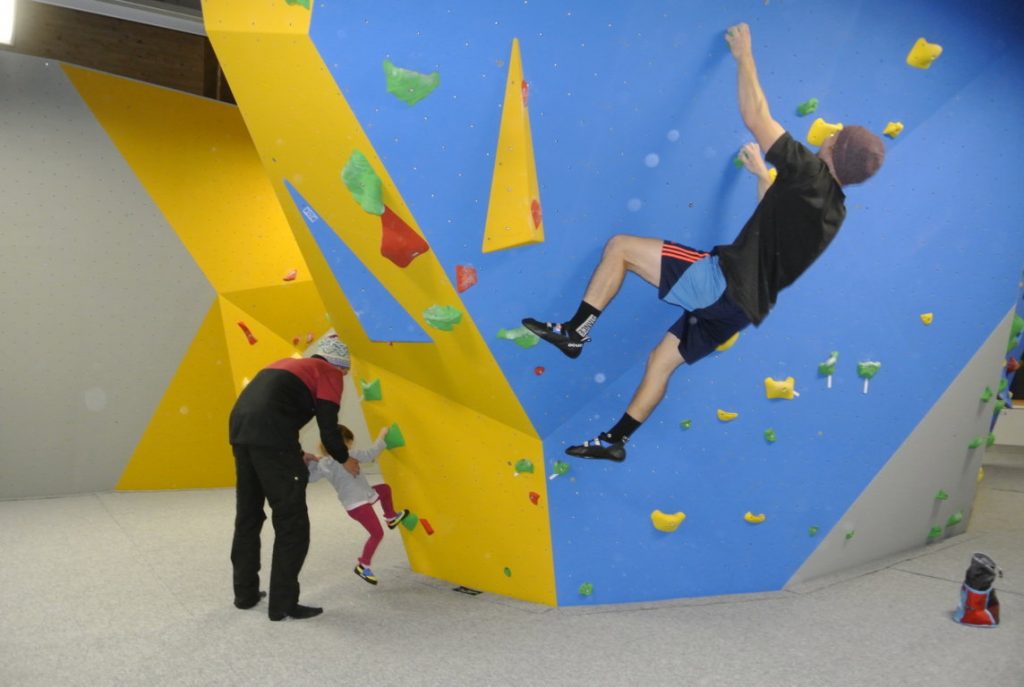 Boulderarena in der Fundorena