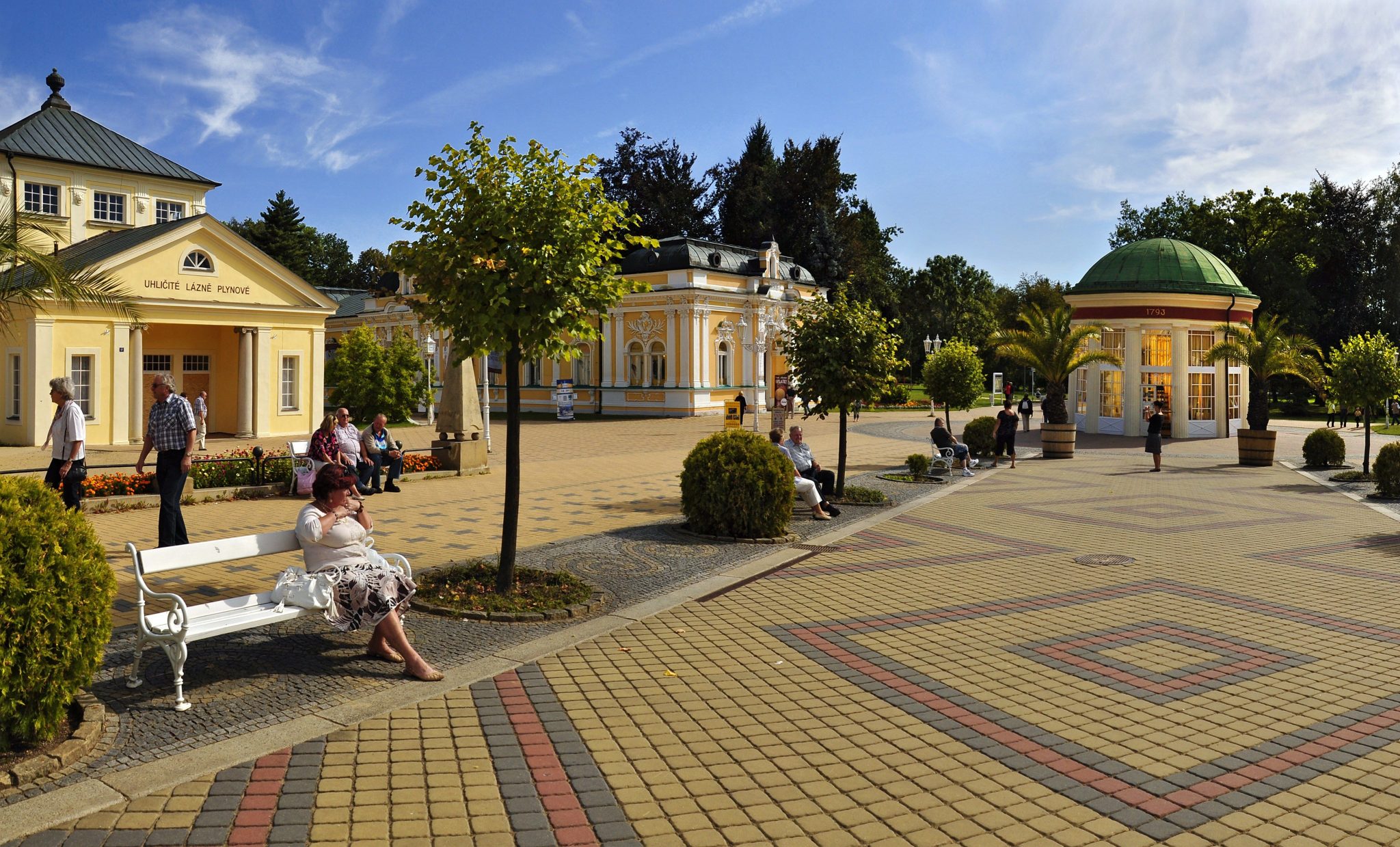 Franzensbad SPA_Glauberquelle und Friedensplatz_Ladislav Renner_CzechTourism