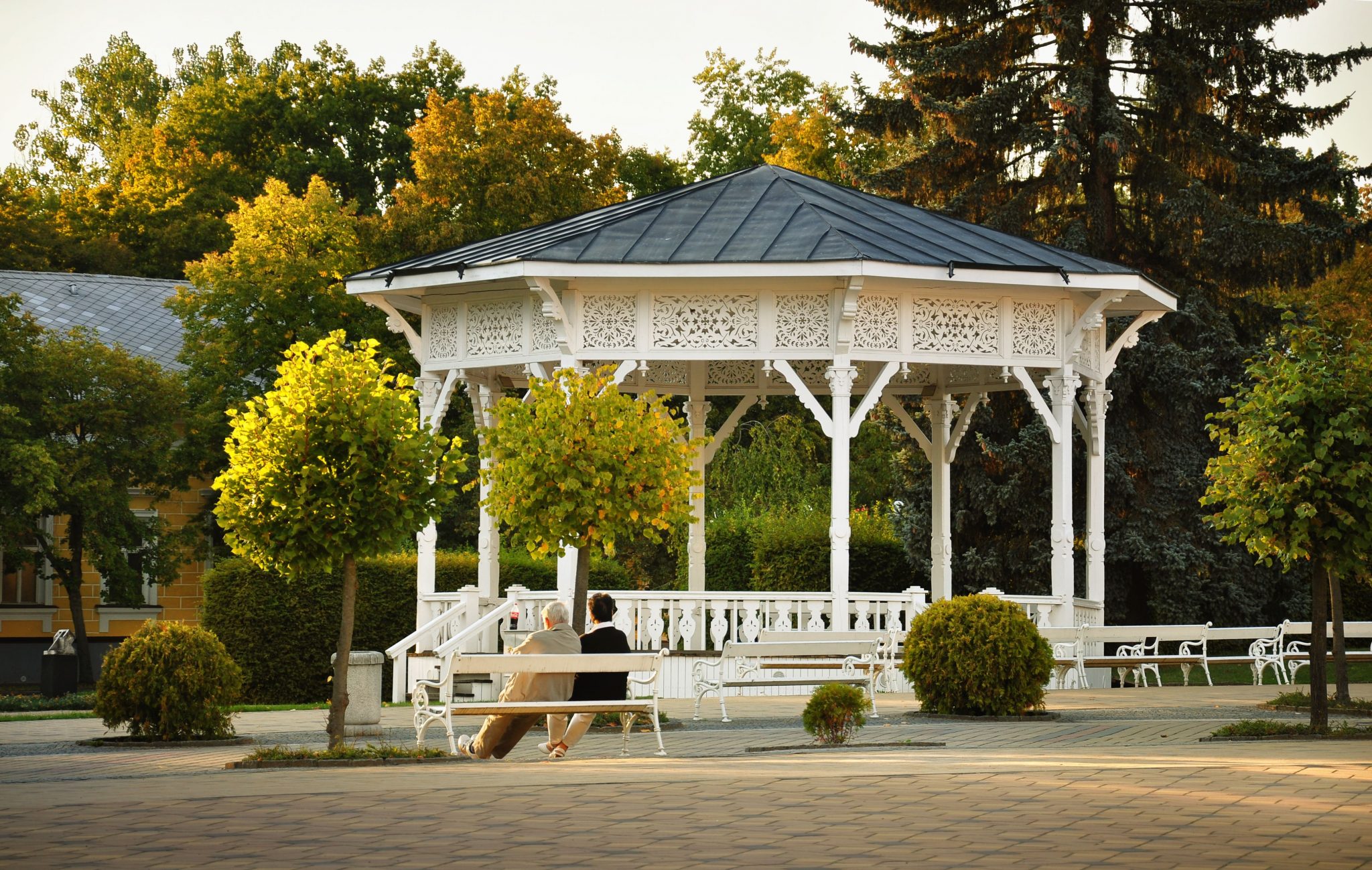 Franzensbad_Musik Gazebo_Ladislav Renner_CzechTourism