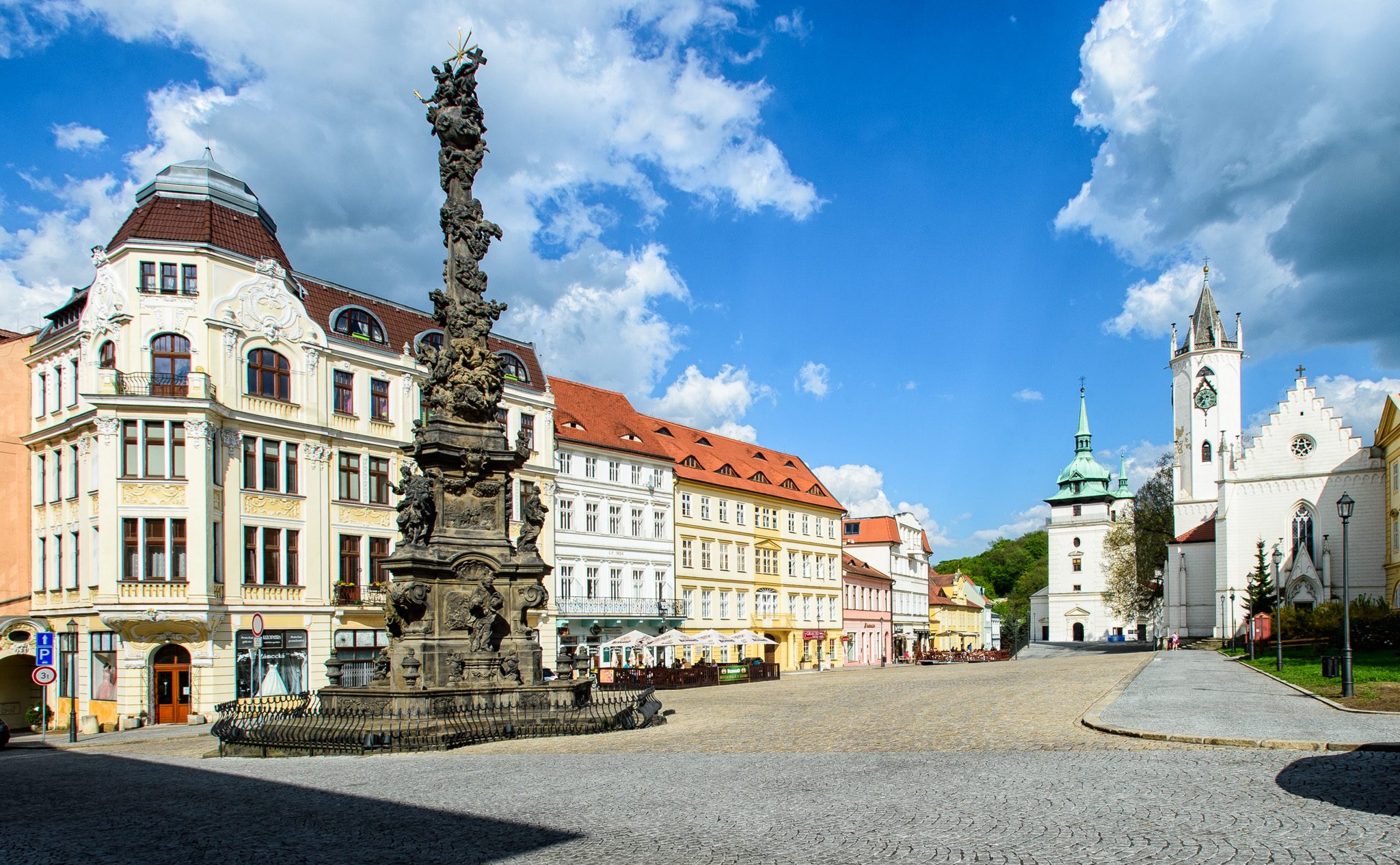 Teplice Hauptplatz