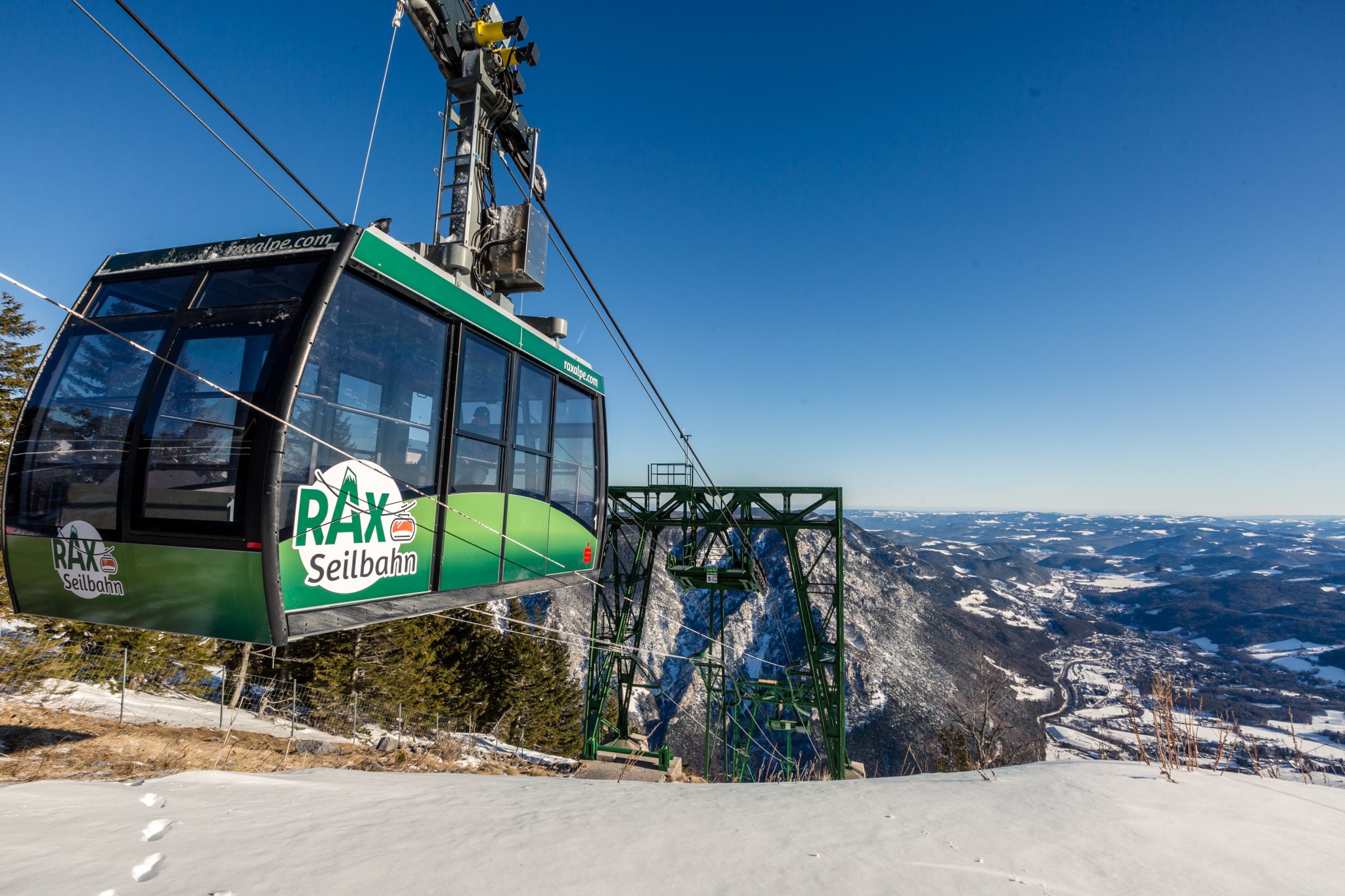 Rax-Seilbahn wieder in Betrieb