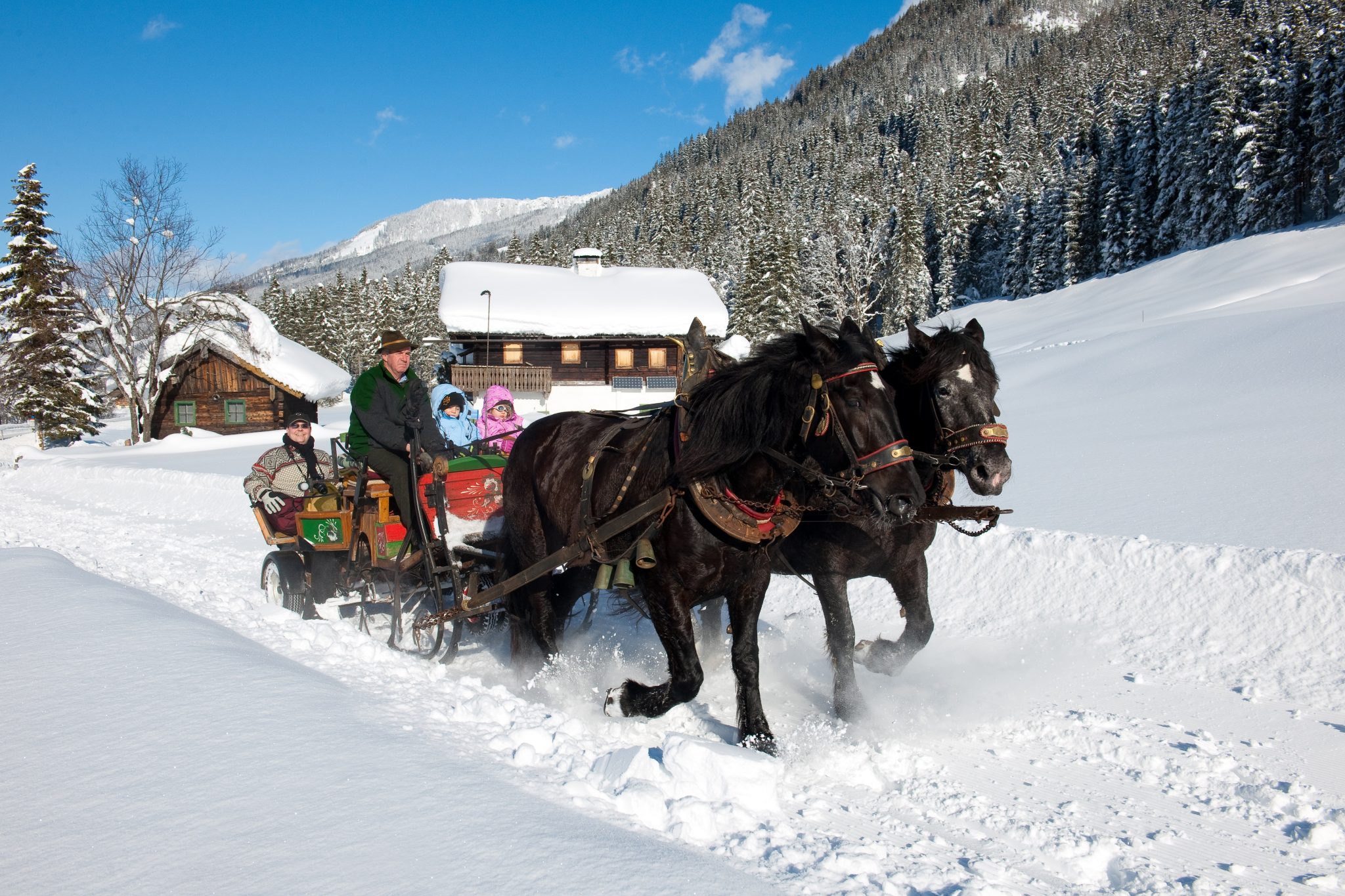 Winteraufnahmen Wagrain 2012