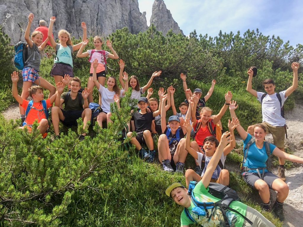 Natur und Berge hautnah erleben beim Sommercamp für Jugendliche