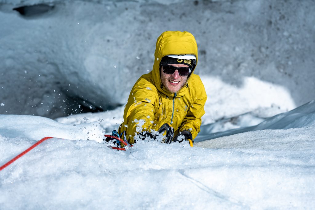 Eisklettern in der Eisarena Kolm Saigurnder Naturfreunde