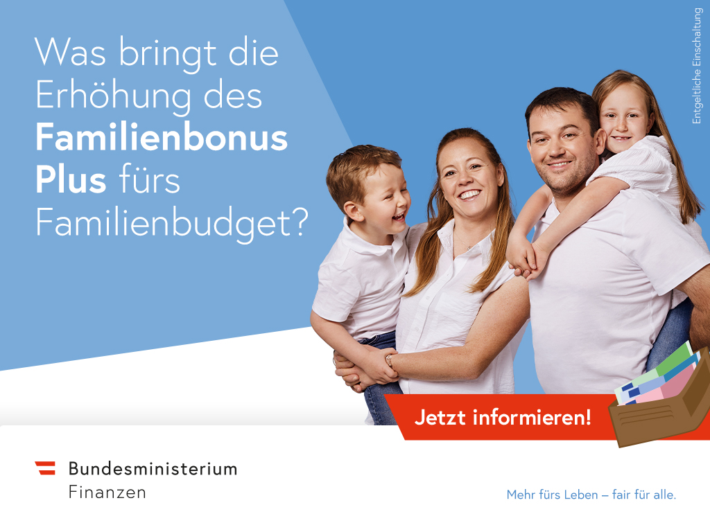 Was bringt der Familienbonus Plus für’s Familienbudget? familiii