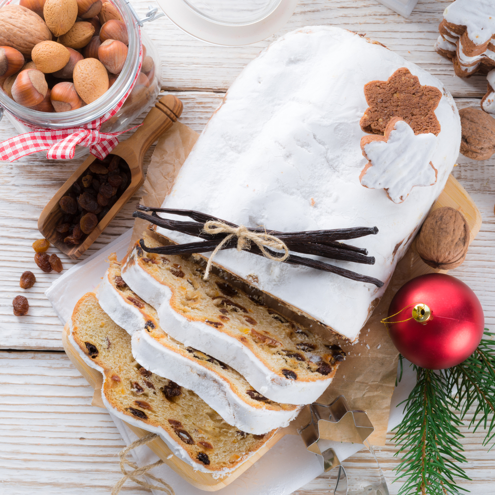 Christmas,Stollen,With,Vanilla