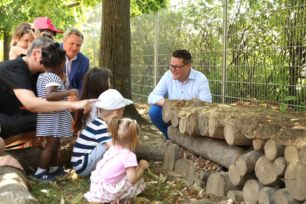 Die Hamster fühlen sich wohl im Kindergarten Neilreichgasse.