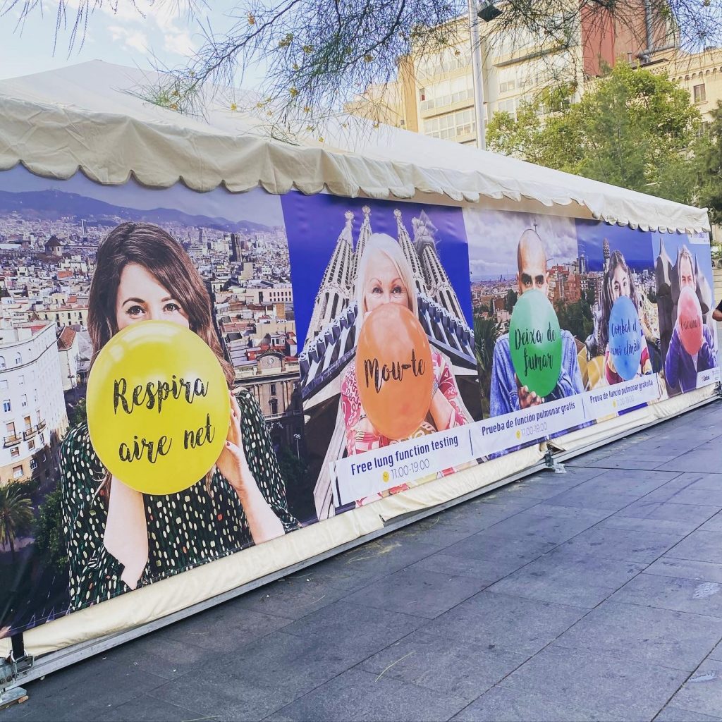 Die internationale Healthy Lungs for Life Kampagne macht von 7.-11. September in Wien Station. © European Lung Foundation