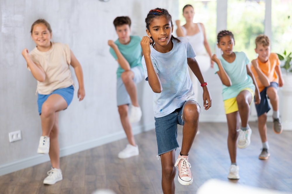 Portrait,Of,Expressive,Happy,African-american,Tween,Boy,Practicing,Energetic,Dance