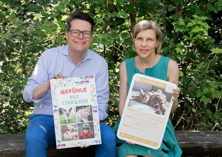 Tierschutzstadtrat Jürgen Czernohorszky und Eva Persy, Leiterin der Tierschutzombudsstelle Wien